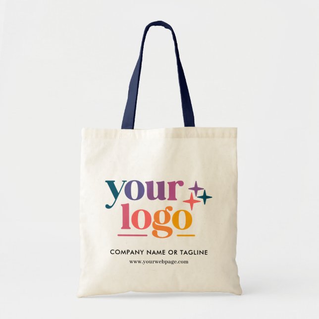 Marketing Business Logo Promotional Tote Bag (Front)