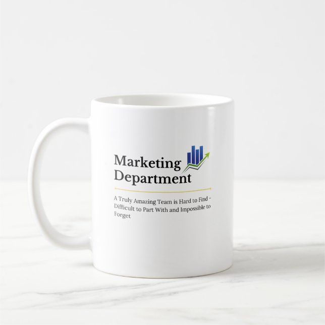 Marketing Department Coffee Mug (Left)