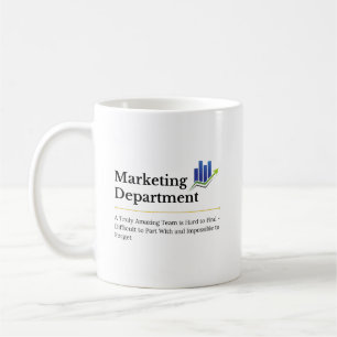 Marketing Department Employee Appreciation Gift Coffee Mug
