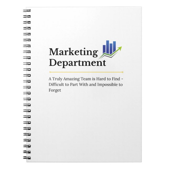 Marketing Department Notebook (Front)