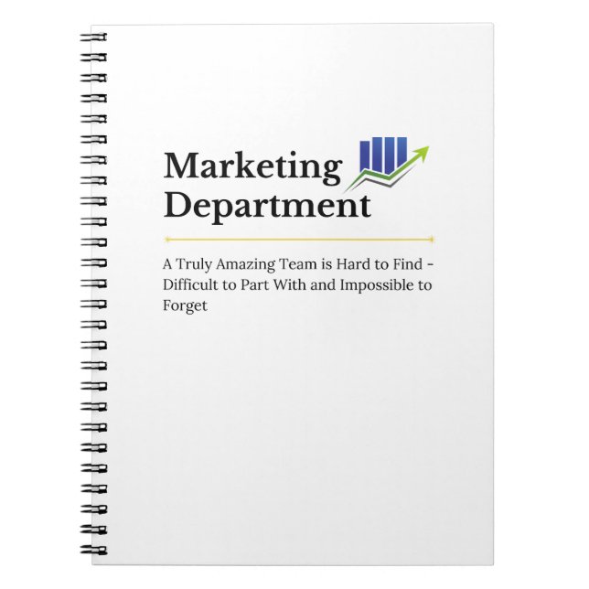 Marketing Department Notebook (Front)