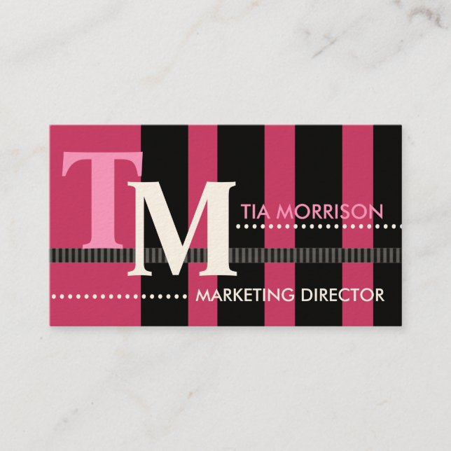 Marketing Director Business Cards (Front)