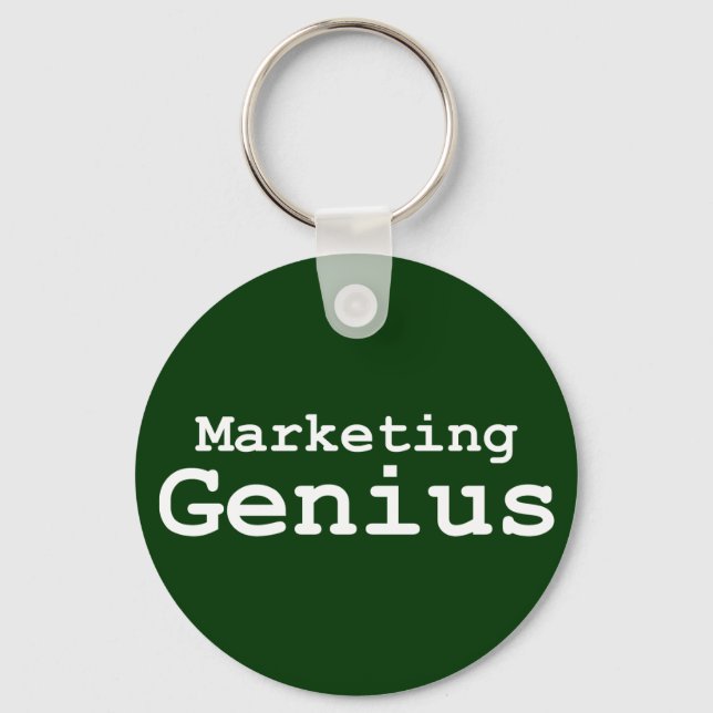 Marketing Genius Gifts Key Ring (Front)