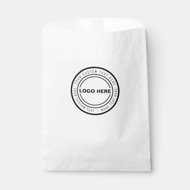 marketing gift customer treat sweet cookie favour bags (Front)