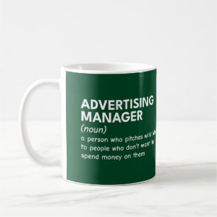 Marketing Manager Job Joke Coffee Mug