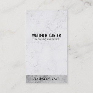 Marketing   Marble   Executive II Business Card