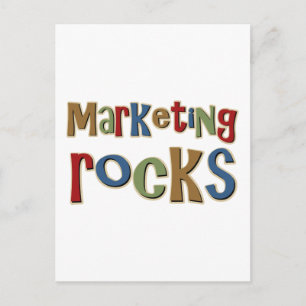Marketing Rocks Postcard