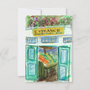 Marketplace Entrance Invite Cards (Pike Place)
