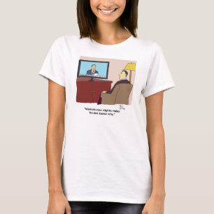 Markets rose slightly today. No one knows why. T-Shirt