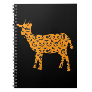 Markhor Easy Halloween Outfit Goat Kid Costume Notebook