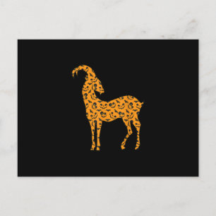 Markhor Easy Halloween Outfit Goat Kid Costume Postcard