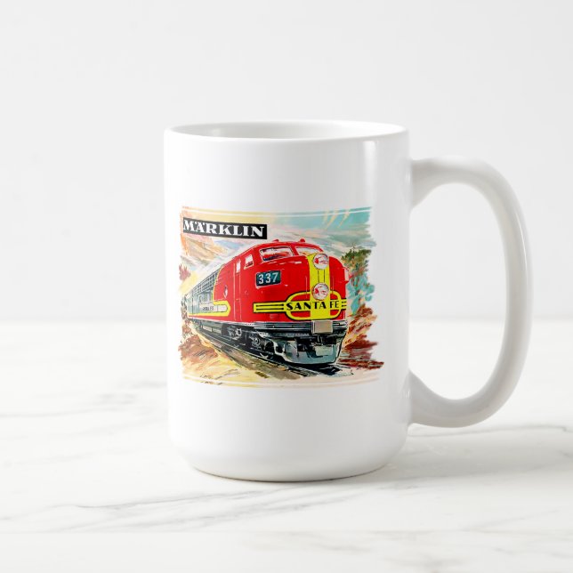 Marklin Santa Fe train Coffee Mug (Right)
