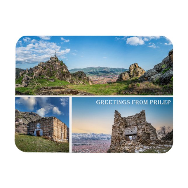 Marko's Towers - Prilep Magnet (Horizontal)