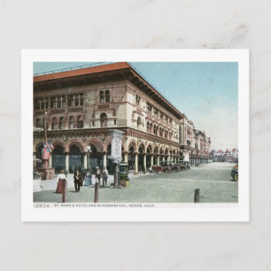 Mark's Hotel, Venice, California Vintage Postcard