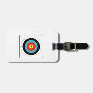 Marksman Target Grouping Luggage Tag