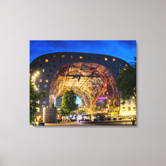 Markthal, Rotterdam Canvas Print