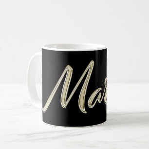 Markus Name whitegold Tasse Teetasse Coffee Mug
