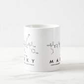 Marky peptide name mug (Center)