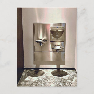 markyart original artwork Fountain of Faith Postcard