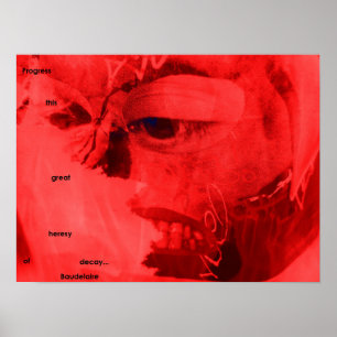 MarkyArt PL#1030319 The Great Heresy Baudelaire Poster