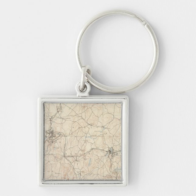 Marlboro, Massachusetts Key Ring (Front)
