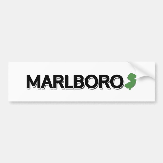 Marlboro, New Jersey Bumper Sticker (Front)