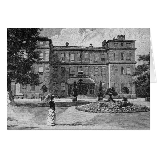 Marlborough House, from the garden, 1863 (Front Horizontal)