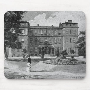 Marlborough House, from the garden, 1863 Mouse Mat
