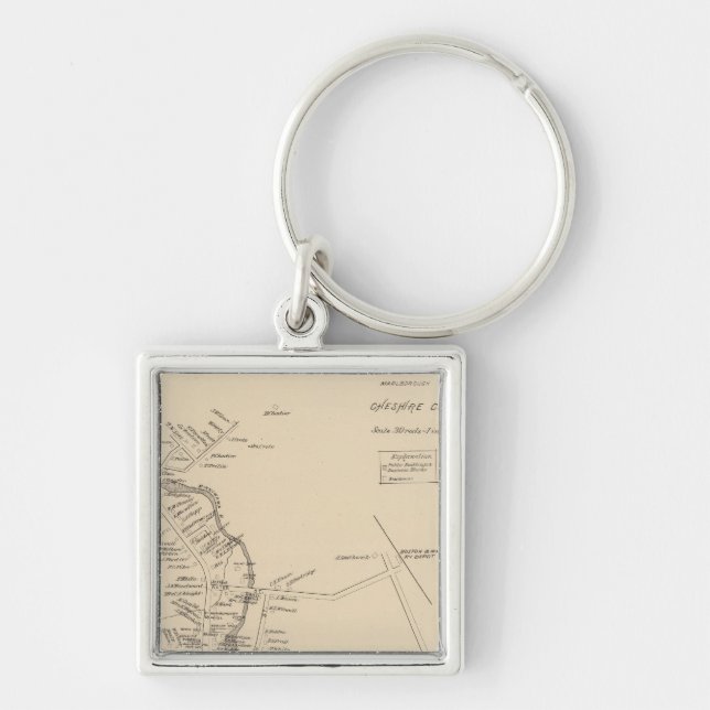 Marlborough PO Key Ring (Front)