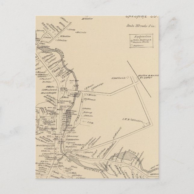 Marlborough PO Postcard (Front)