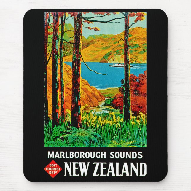 Marlborough Sounds Mouse Mat (Front)