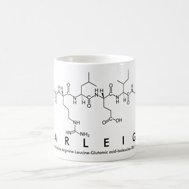 Marleigh peptide name mug (Center)