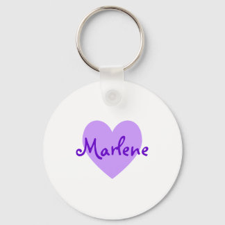 Marlene in Purple Key Ring