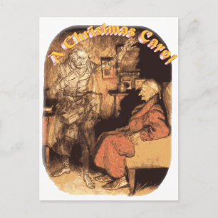 Marley and Scrooge Postcard