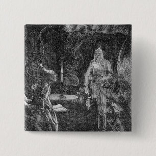 Marley's Ghost 15 Cm Square Badge
