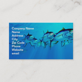 Marlin after Yellowfin Tuna School Business Card