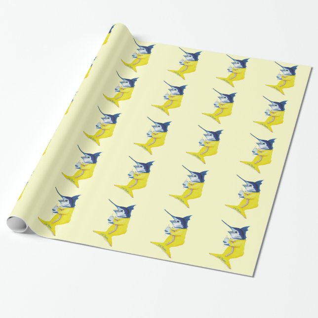 Marlin Baby Wrapping paper (Unrolled)