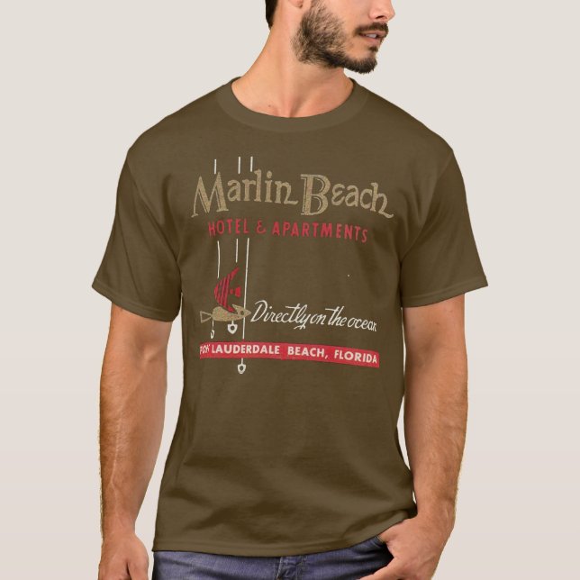 Marlin Beach Hotel T-Shirt (Front)