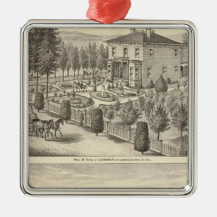 Marlin, Finigan residences, farms Metal Tree Decoration