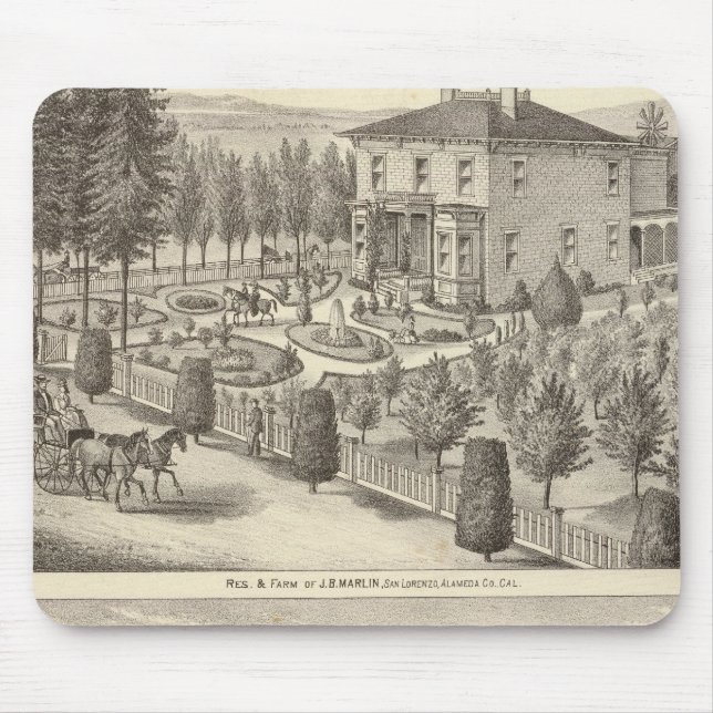 Marlin, Finigan residences, farms Mouse Mat (Front)