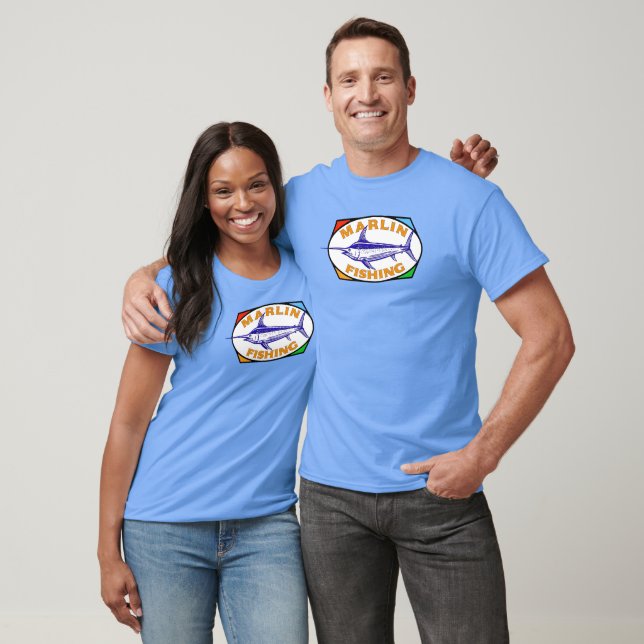 Marlin Fishing  T-Shirt (Unisex)