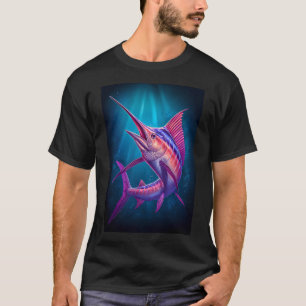 Marlin in Deep Blue Water T-Shirt