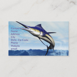 Marlin Jump Business Card