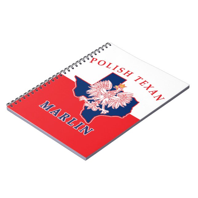 Marlin Polish Texan Notebook (Left Side)