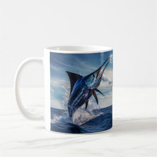 Marlin, sailfish coffee mug