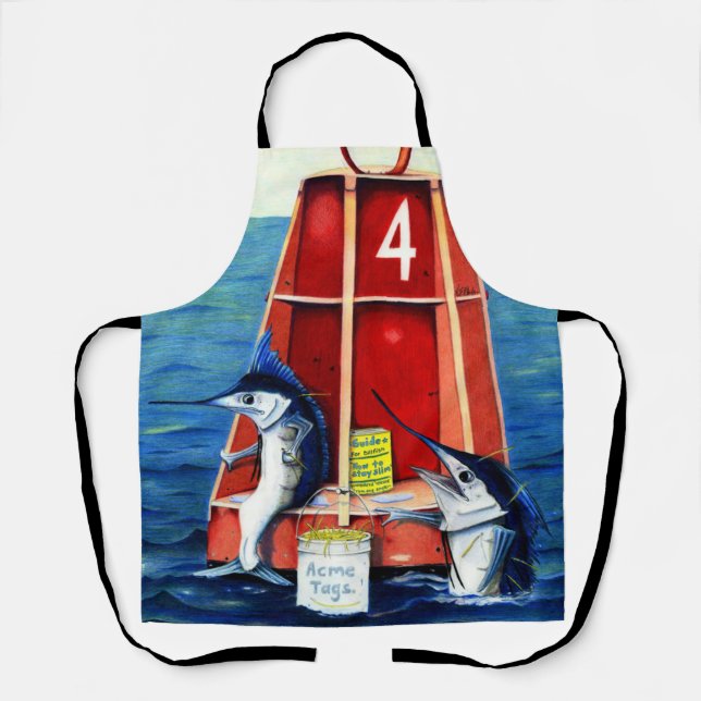 Marlins at the Buoy Apron (Front)