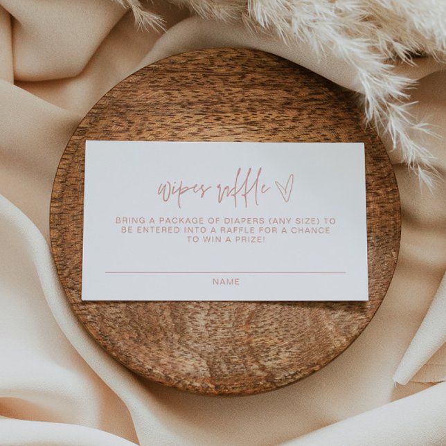 MARLO Bohemian Blush Baby Wipes Raffle Ticket (Creator Uploaded)