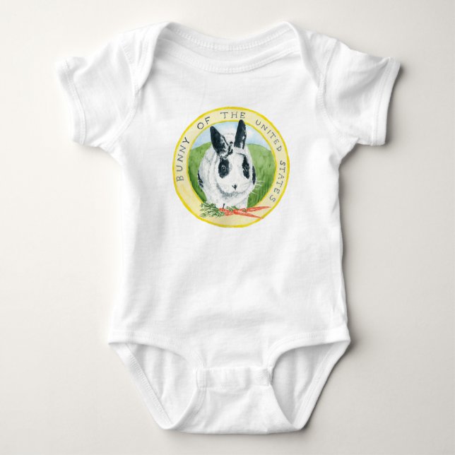 Marlon Bundo Botus baby outfit Bodysuit (Front)