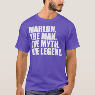 MarlonMarlon Name Marlon given name T-Shirt