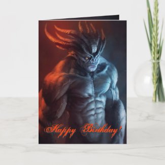 Marloth Grater Demon of Might Birthday